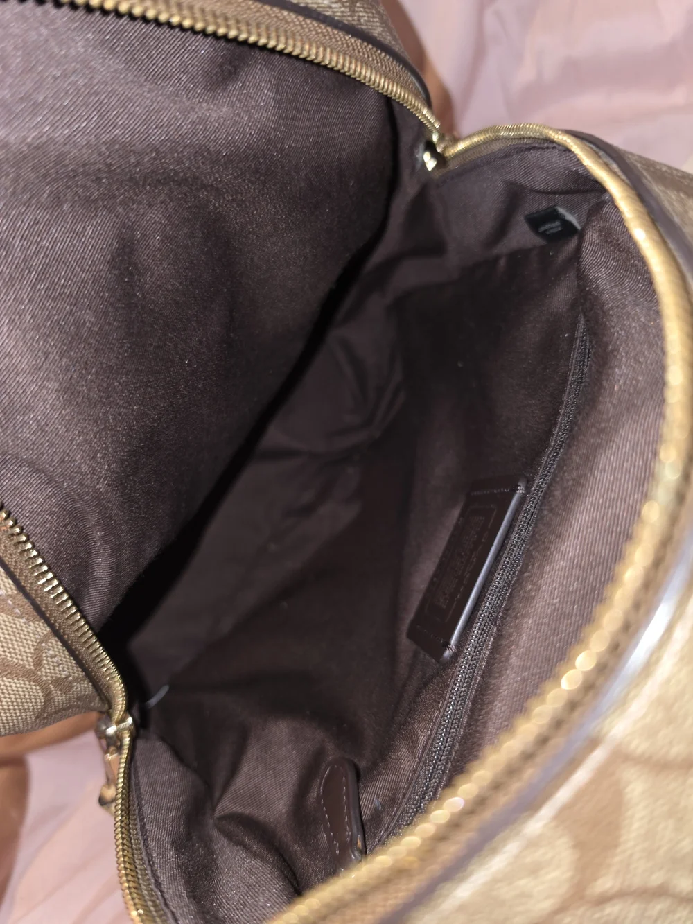 Coach small backpack